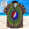 Grateful Dead Kaleidoscope Lightning All Over Print 2025 Aloha Summer Beach Hawaiian Shirt