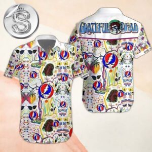 Grateful Dead Psychedelic Nature 2025 Summer Hawaiian Shirt