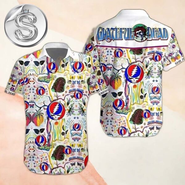 Grateful Dead Psychedelic Nature 2025 Summer Hawaiian Shirt