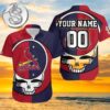 Grateful Dead San Francisco 49ers Monogram Pattern 2025 Hawaiian Shirt