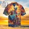 Grateful Dead Skull Floral All Over Print 2025 Aloha Summer Beach Hawaiian Shirt