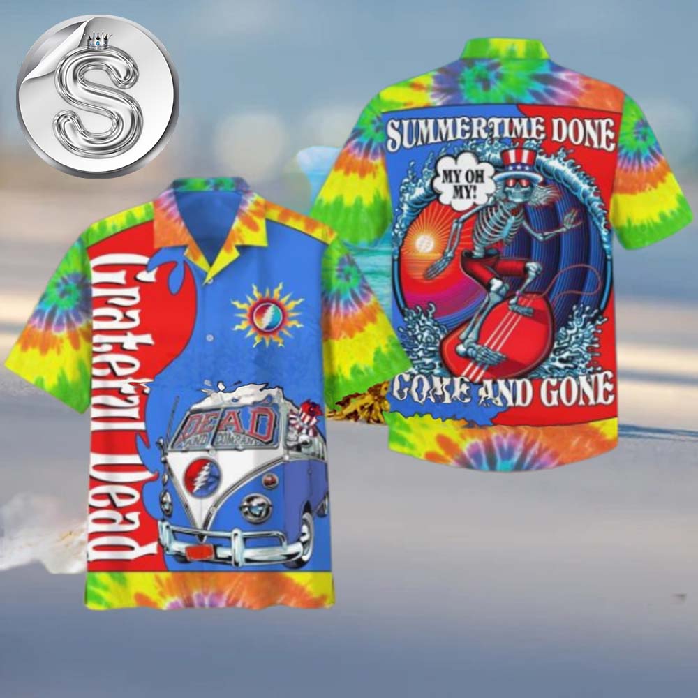 Grateful Dead Summertime Done Come And Gone All Over Print 2025 Aloha Summer Beach Hawaiian Shirt Grateful Dead Summertime Done Come And Gone All Over Print 2025 Aloha Summer Beach Hawaiian Shirt