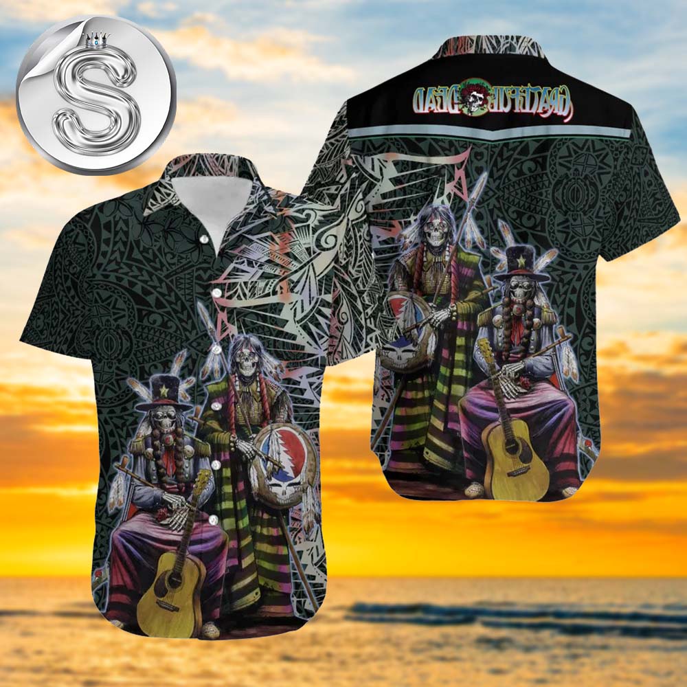 Grateful Dead Tribal Aloha 2025 Aloha Summer Beach Hawaiian Shirt Grateful Dead Tribal Aloha 2025 Aloha Summer Beach Hawaiian Shirt