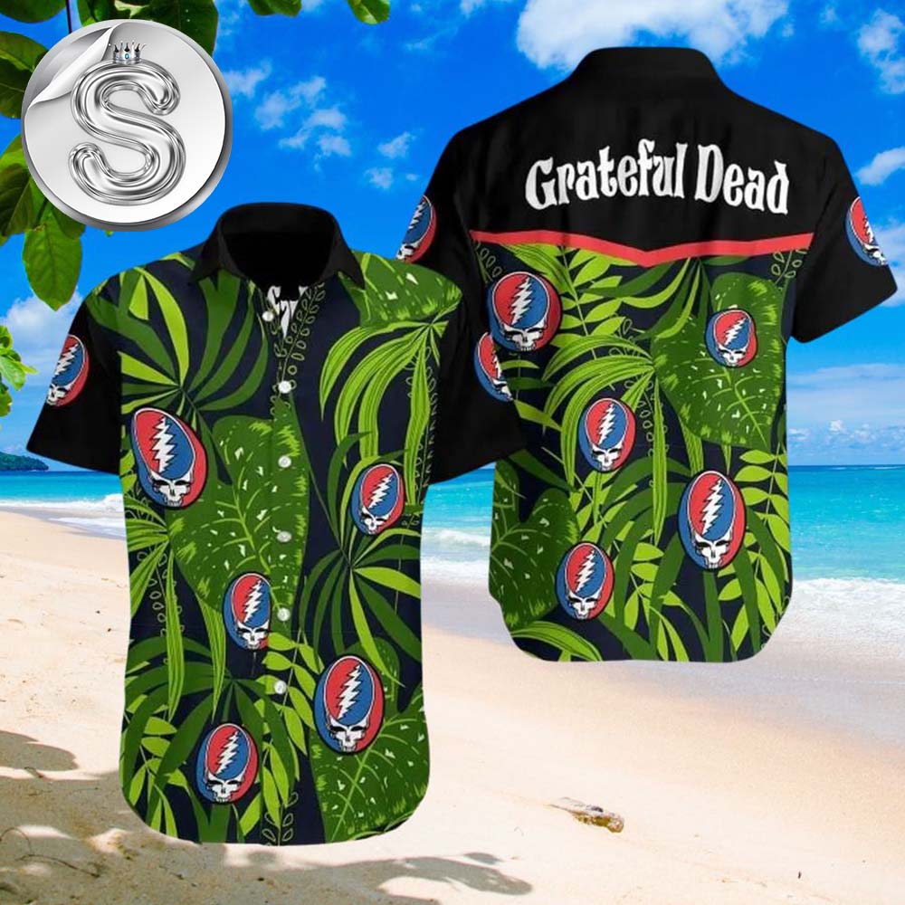 Grateful Dead Tropical Beach 2025 Aloha Summer Beach Hawaiian Shirt Grateful Dead Tropical Beach 2025 Aloha Summer Beach Hawaiian Shirt