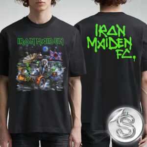 Iron Maiden Eddie And The Aliens Tee Two Sides Unisex T-Shirt