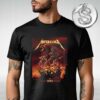 Metallica M72 World Tour At Toronto Canada Merch Tee For The Rogers Center Ontario On April 26 2025 Monsters Of Rock Two Sides Unisex T-Shirt