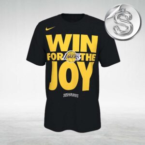 Nike x Los Angeles Lakers Playoff Mantra 2025 NBA Season All Over Print Shirt