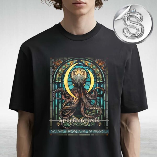 A Perfect Circle At The Sessanta V2.0 Show At Seminole Hard Rock In Hollywood FL On May 6th 2025 Unisex T-Shirt