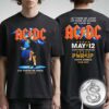 ACDC Live Show Music At Northwest Stadium In Landover MD On May 12th 2025 Unisex T-Shirt