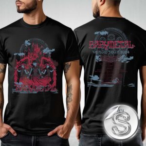 Baby Metal World Tour 2025 Dates And Locations King Slayer Tee Two Sides Unisex T-Shirt
