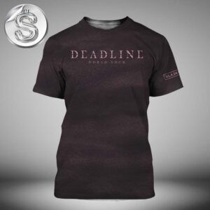 Blackpink World Tour Deadline Official Logo All Over Print Shirt