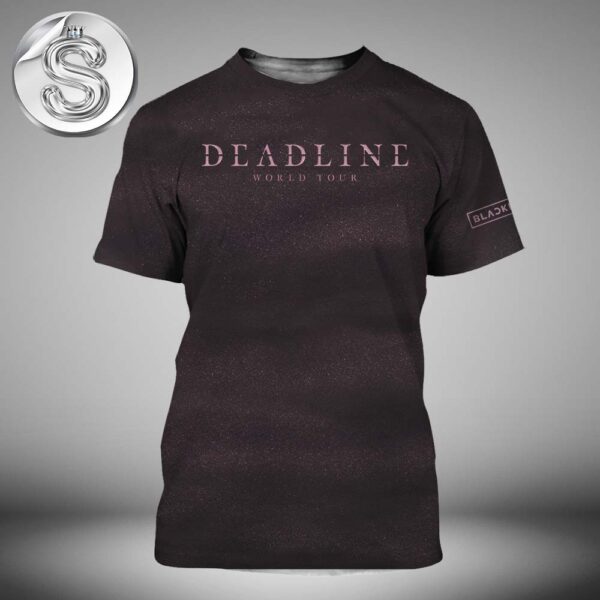 Blackpink World Tour Deadline Official Logo All Over Print Shirt