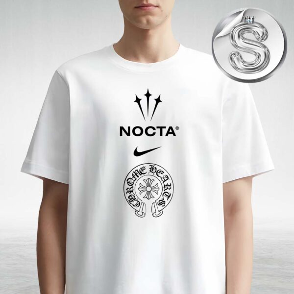 Chrome Hearts x Nike x Nocta Official Logo Unisex T-Shirt