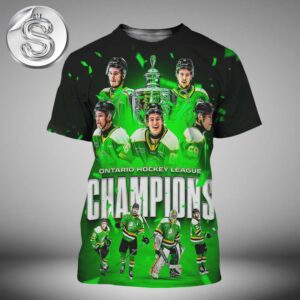 Congrat To London Knights On Back-To-Back OHL Championships All Over Print Shirt