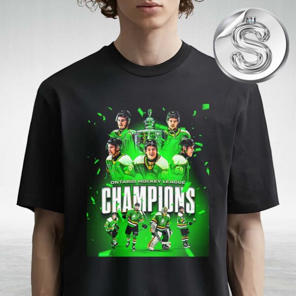 Congrat To London Knights On Back-To-Back OHL Championships Unisex T-Shirt