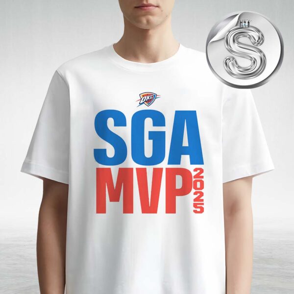 Congrats Shai Gilgeous-Alexander Reach 2025 NBA Season MVP Oklahoma City Thunder Unisex T-Shirt