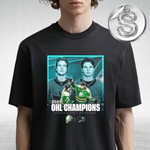 Congrats To Sharks Prospects Kasper Halttunen And Sam Dickinson From London Knights On Back-To-Back OHL Championships Unisex T-Shirt