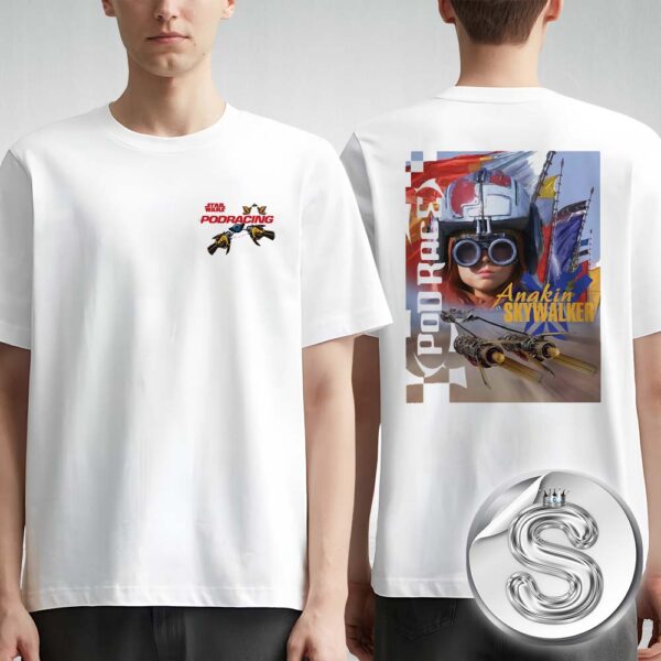 Disney Star Wars Day May The 4th 2025 Pod Racer Two Sides Unisex T-Shirt