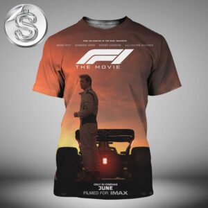 F1 The Movie New Poster Releasing On June 2025 All Over Print Shirt