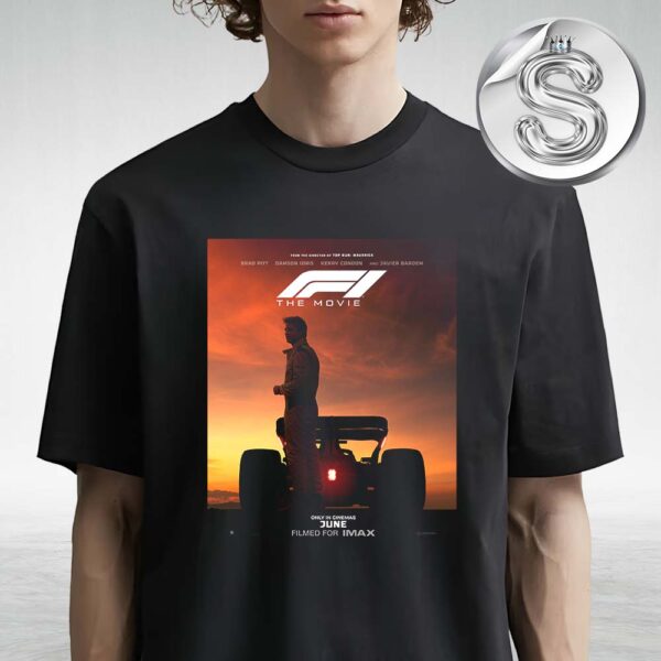 F1 The Movie New Poster Releasing On June 2025 Unisex T-Shirt
