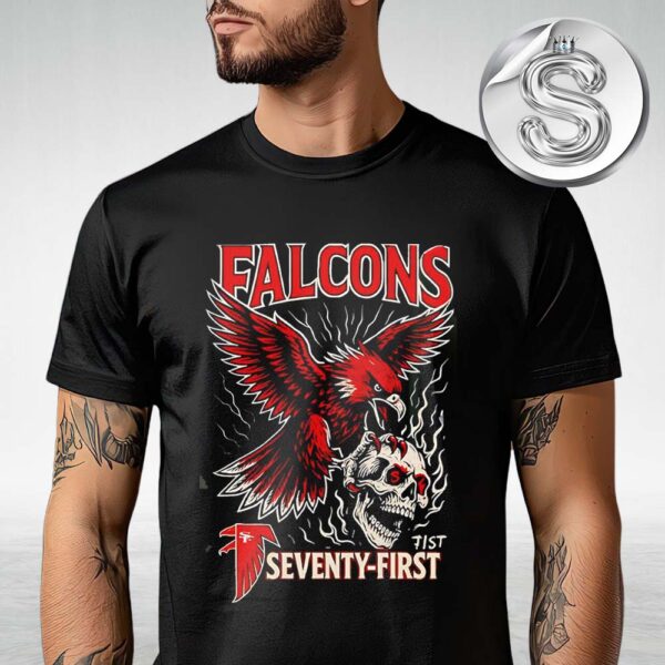 Atlanta Falcons Seventy First Mascot NFL Unisex T-Shirt