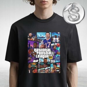 GTA VI NFL Edition National Football League 2025 Fox Sport Unisex T-Shirt