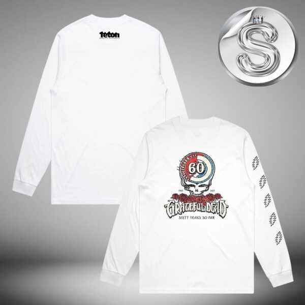 Grateful Dead 60th x TGR SYF Unisex All Over Print Longsleeve Tee
