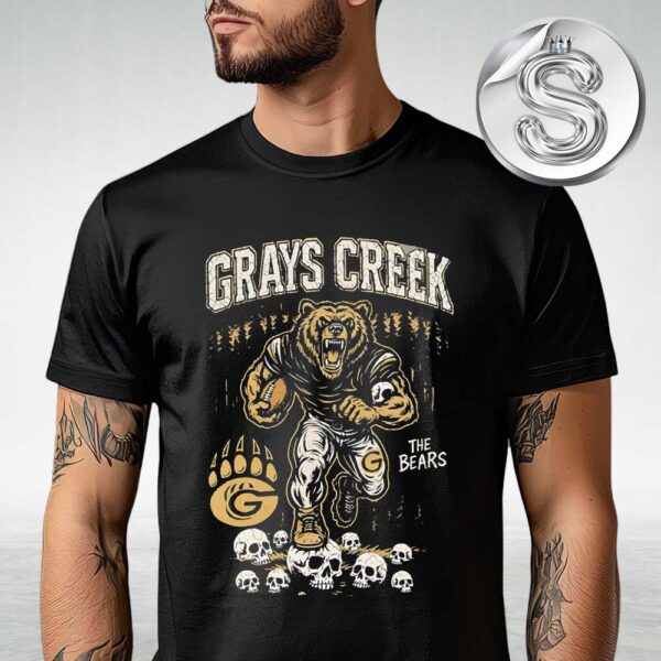 Grays Creek The Bears Mascot NFL Unisex T-Shirt
