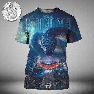 Inter Milan Road To Munich Forzalnter UCL All Over Print Shirt