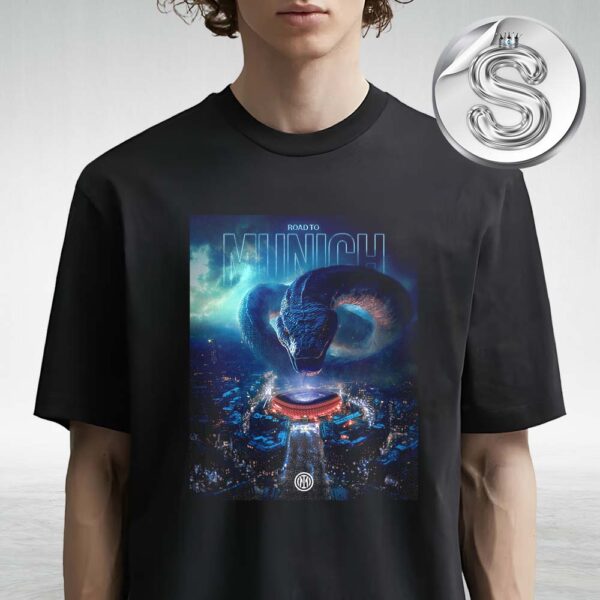 Inter Milan Road To Munich Forzalnter UCL Unisex T-Shirt