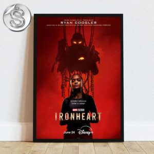 Iron Heart Marvel Televisions All New Series New Poster Home Decor Poster Canvas