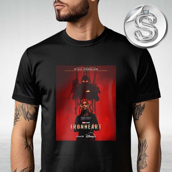 Iron Heart Marvel Televisions All New Series New Poster Unisex T-Shirt