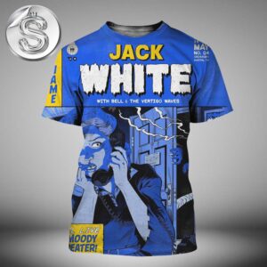 Jack White With Bell And The Vertigo Waves ACL Live At The Moody Theater In Austin Texas On May 4 2025 All Over Print Shirt