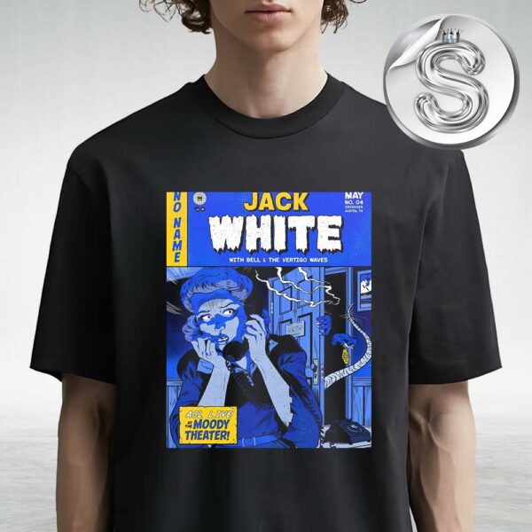 Jack White With Bell And The Vertigo Waves ACL Live At The Moody Theater In Austin Texas On May 4 2025 Unisex T-Shirt