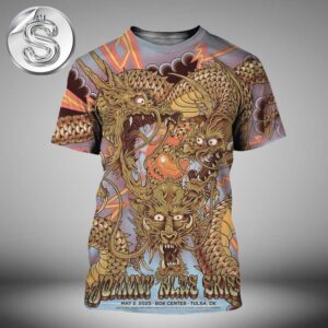 Johnny Blue Skies Music Poster For Bok Center In Tulsa OK On May 2th 2025 All Over Print Shirt