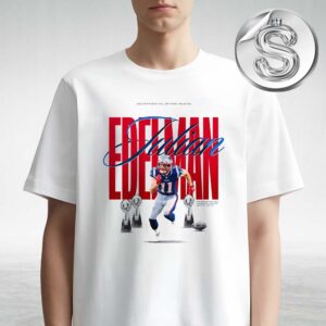 Julian Edelman 2025 Patriots Hall Of Fame Inductee Wide  Recevier 3x Super Bowl Champion MVP NFL Unisex T-Shirt
