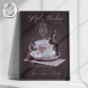 Kali Uchis Hosted A Tea Party For Her New Album Sincerely Home Decor Poster Canvas