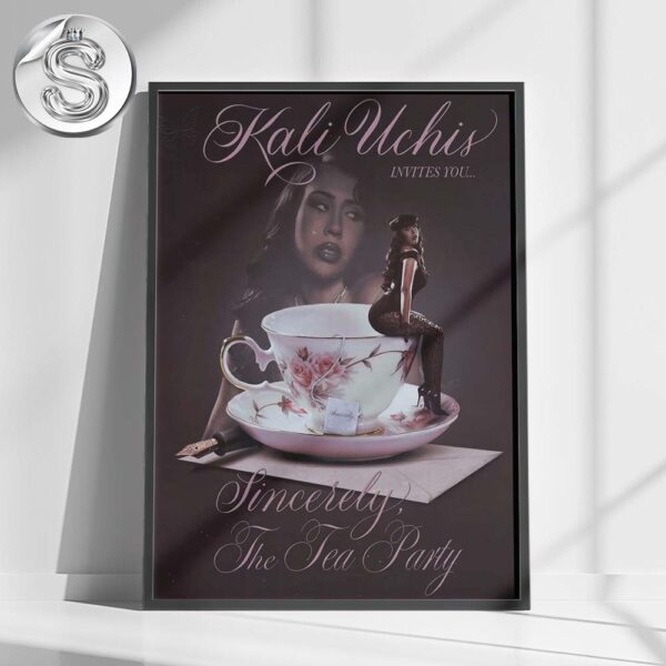 Kali Uchis Hosted A Tea Party For Her New Album Sincerely Home Decor Poster Canvas