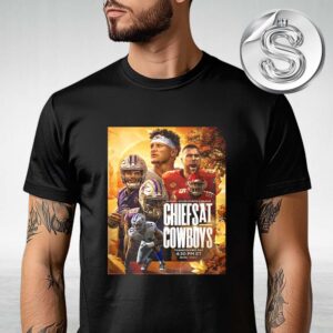Kansas City Chiefs Vs Dallas Cowboys Matchup For The Thanksgiving Day 2025 NFL On CBS Schedule Unisex T-Shirt