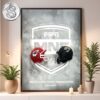 Kansas City Chiefs Vs Dallas Cowboys Matchup For The Thanksgiving Day 2025 NFL On CBS Schedule Home Decor Poster Canvas