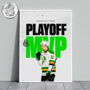 Kasper Halttunen From London Knights Is The Playoff MVP OHL Championships Home Decor Poster Canvas