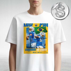 Los Angeles Chargers Vs Kansas City Chiefs Matchups On Week 1 Friday September 5th NFL Schedule 2025 Unisex T-Shirt