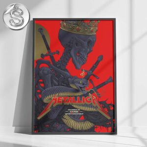 Metallica M72 Sonic Temple Poster For Tonight Show At Historic Crew Stadium In Columbus OH On May 11 2025 No Repeat Weekend Festival Home Decor Poster Canvas Home Decor Poster Canvas