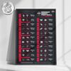 New England Patriots 2025 NFL Full Schedule Week 1 To Week 18 Matchups Season Home Decor Poster Canvas