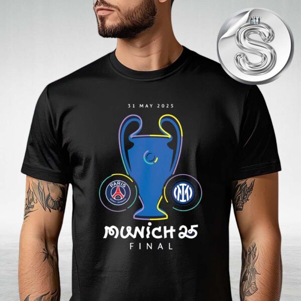 PSG Champions League Final Munich 2025 Unisex T-Shirt