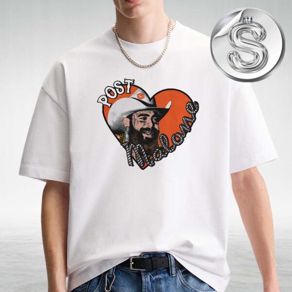 Post Malone Big Ass Stadium Tour Heart Photo Tee Unisex T-Shirt