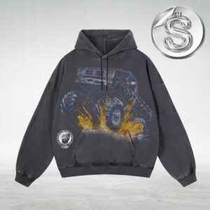 Post Malone x Dallas Cowboys Monster Truck All Over Print Hoodie