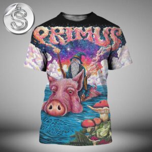 Primus At The Sessanta V2.0 Show At Seminole Hard Rock In Hollywood FL On May 6th 2025 All Over Print Shirt