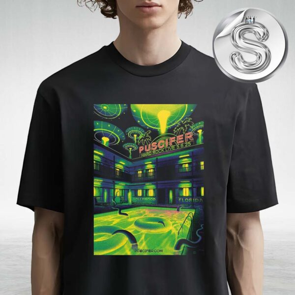 Puscifer At The Sessanta V2.0 Show At Seminole Hard Rock Live In Hollywood FL On May 6th 2025 Unisex T-Shirt
