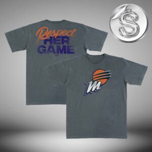 SLAM Phoenix Mercury Respect Her Game Vintage Tee Two Sides Unisex T-Shirt